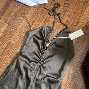 Grade & Gather silk jumpsuit